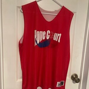 Red Home Court Basketball Jersey Size XL